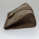 GUCCI GG Supreme Web Sherry Line Clutch Bag PVC Beige Red 89 01 033 Auth ep6982-4