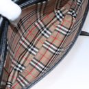 Burberrys Shoulder Bag Leather Black Gold Auth ep6988-20