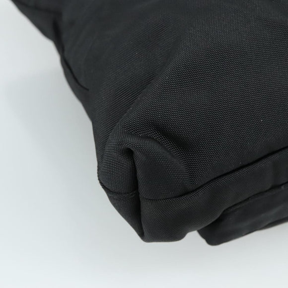 GUCCI Tote Bag Nylon Black Silver 000 1705 0571 Auth ep6991