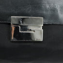 GUCCI Tote Bag Nylon Black Silver 000 1705 0571 Auth ep6991-14