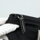 GUCCI Tote Bag Nylon Black Silver 000 1705 0571 Auth ep6991-15