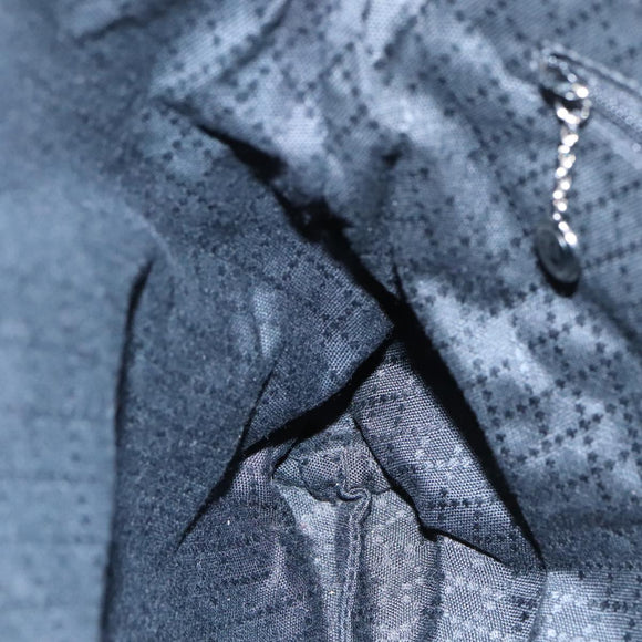 GUCCI Tote Bag Nylon Black Silver 000 1705 0571 Auth ep6991