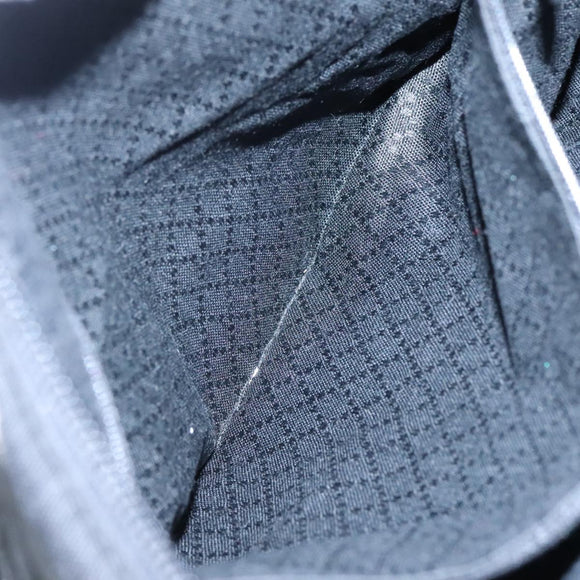 GUCCI Tote Bag Nylon Black Silver 000 1705 0571 Auth ep6991