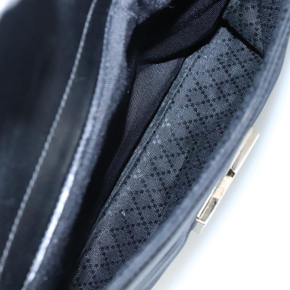 GUCCI Tote Bag Nylon Black Silver 000 1705 0571 Auth ep6991