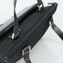 GUCCI Tote Bag Nylon Black Silver 000 1705 0571 Auth ep6991-6