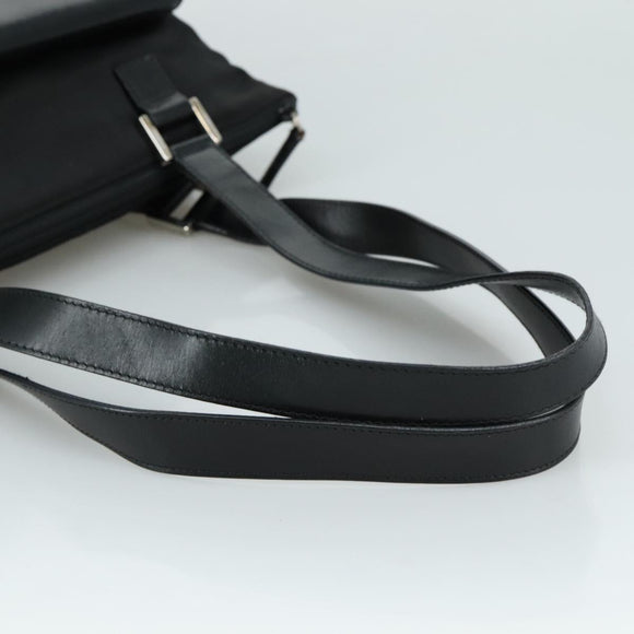 GUCCI Tote Bag Nylon Black Silver 000 1705 0571 Auth ep6991