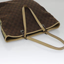 GUCCI GG Canvas Sherry Line Tote Bag Brown 31243 Auth ep7003-6