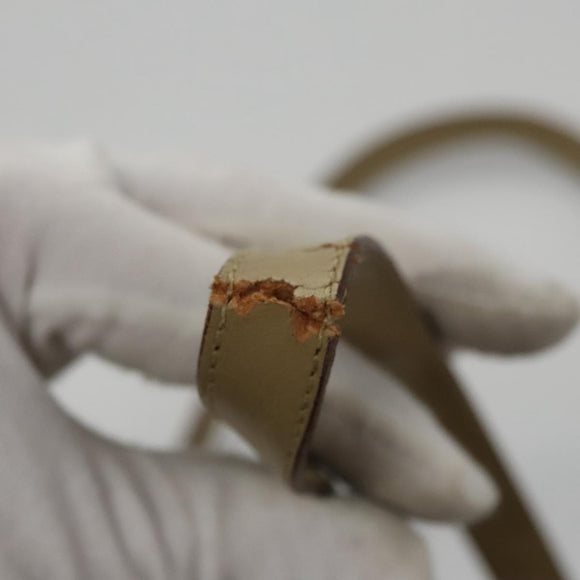 GUCCI GG Canvas Sherry Line Tote Bag Brown 31243 Auth ep7003