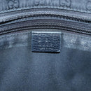 GUCCI GG Canvas Tote Bag Outlet Black Silver 180449 Auth ep7007-19