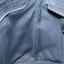 GUCCI GG Canvas Tote Bag Outlet Black Silver 180449 Auth ep7007-21