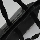 GUCCI GG Canvas Tote Bag Outlet Black Silver 180449 Auth ep7007-6