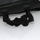 GUCCI GG Canvas Tote Bag Outlet Black Silver 180449 Auth ep7007-7