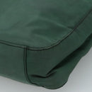 PRADA Shoulder Bag Nylon Green Auth ep7022-14