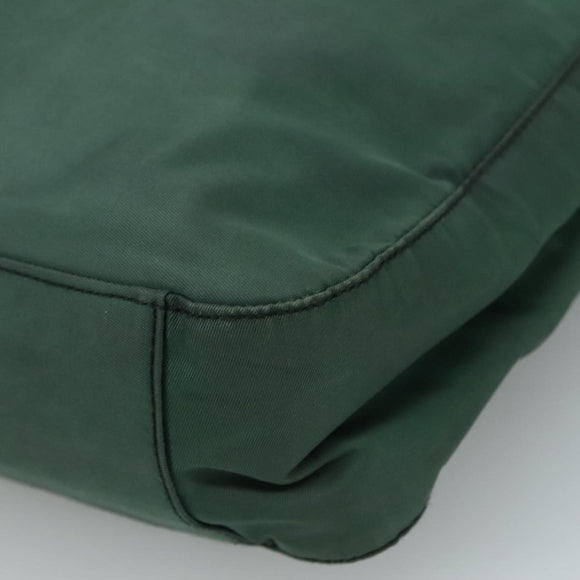 PRADA Shoulder Bag Nylon Green Auth ep7022