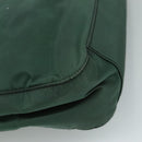 PRADA Shoulder Bag Nylon Green Auth ep7022-16