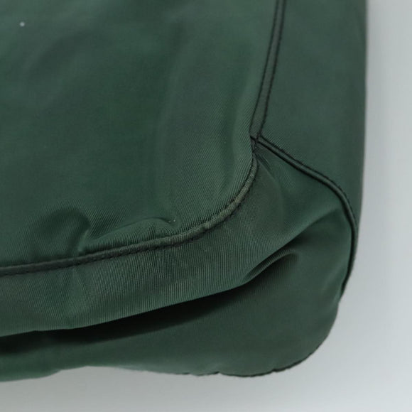 PRADA Shoulder Bag Nylon Green Auth ep7022
