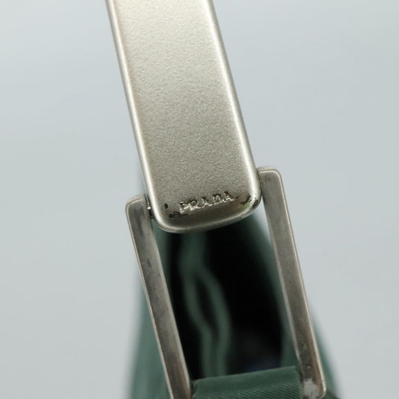 PRADA Shoulder Bag Nylon Green Auth ep7022