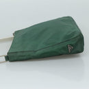 PRADA Shoulder Bag Nylon Green Auth ep7022-4