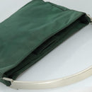 PRADA Shoulder Bag Nylon Green Auth ep7022-6