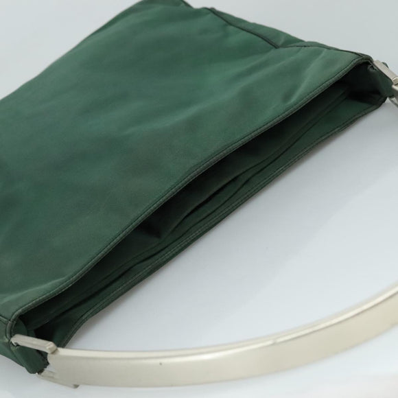 PRADA Shoulder Bag Nylon Green Auth ep7022