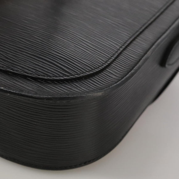 LOUIS VUITTON Epi Saint Cloud GM Shoulder Bag Black Noir M52192 LV Auth ep7029