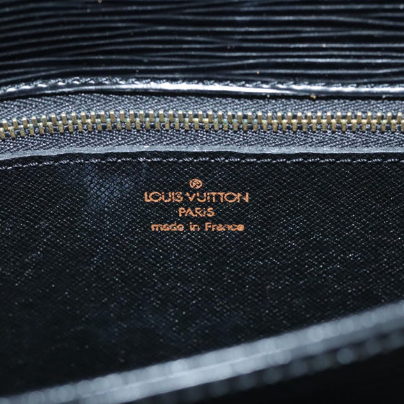 LOUIS VUITTON Epi Saint Cloud GM Shoulder Bag Black Noir M52192 LV Auth ep7029
