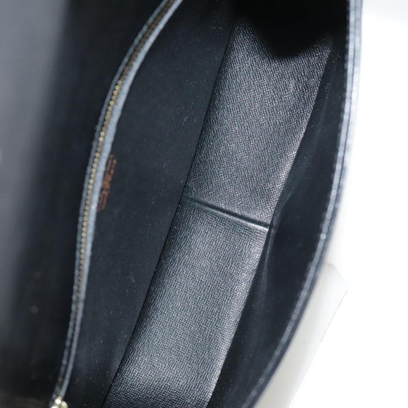 LOUIS VUITTON Epi Saint Cloud GM Shoulder Bag Black Noir M52192 LV Auth ep7029