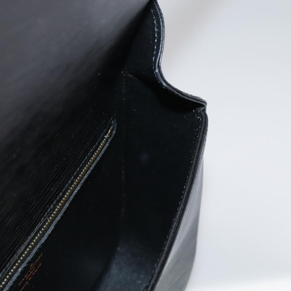 LOUIS VUITTON Epi Saint Cloud GM Shoulder Bag Black Noir M52192 LV Auth ep7029