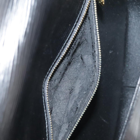 LOUIS VUITTON Epi Saint Cloud GM Shoulder Bag Black Noir M52192 LV Auth ep7029