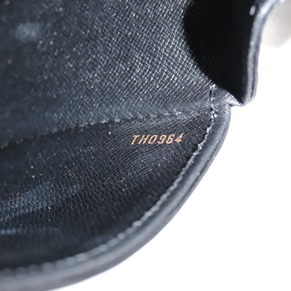 LOUIS VUITTON Epi Saint Cloud GM Shoulder Bag Black Noir M52192 LV Auth ep7029