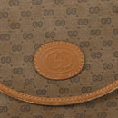 GUCCI Micro GG Supreme Shoulder Bag PVC Beige Gold Auth ep7034-17
