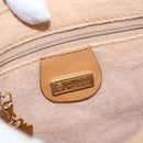 GUCCI Micro GG Supreme Shoulder Bag PVC Beige Gold Auth ep7034-19