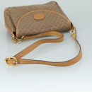 GUCCI Micro GG Supreme Shoulder Bag PVC Beige Gold Auth ep7034-7