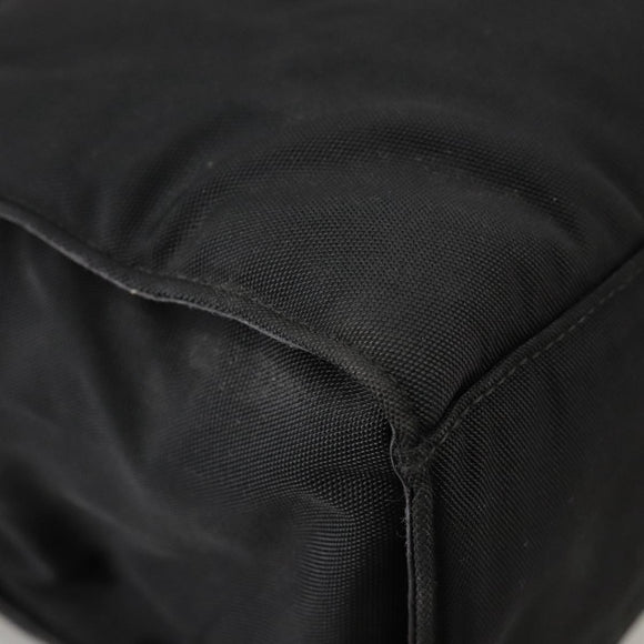 GUCCI Bamboo Hand Bag Nylon Black 002 1010 3444 Auth ep7044