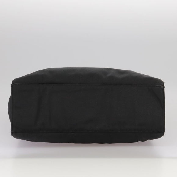 GUCCI Bamboo Hand Bag Nylon Black 002 1010 3444 Auth ep7044