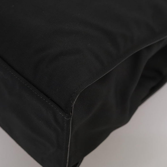 GUCCI Bamboo Hand Bag Nylon Black 002 1016 Auth ep7046