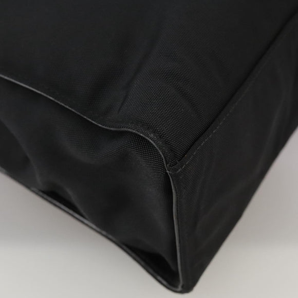 GUCCI Bamboo Hand Bag Nylon Black 002 1016 Auth ep7046