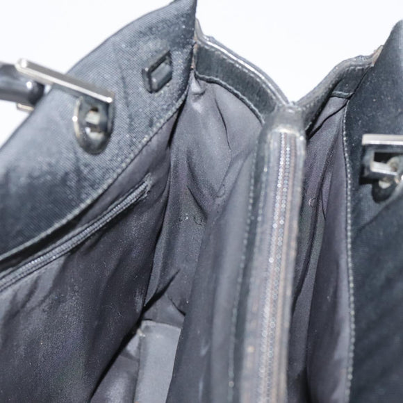 GUCCI Bamboo Hand Bag Nylon Black 002 1016 Auth ep7046