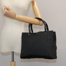 GUCCI Bamboo Hand Bag Nylon Black 002 1016 Auth ep7046-27