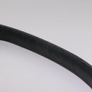 GUCCI Hand Bag Leather Black Gold Auth ep7067-12