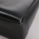 GUCCI Hand Bag Leather Black Gold Auth ep7067-15