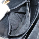 GUCCI Hand Bag Leather Black Gold Auth ep7067-25