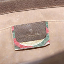 GUCCI GG Supreme Web Sherry Line Clutch Bag PVC Beige Red 89 01 033 Auth ep7068-9