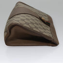 GUCCI GG Supreme Web Sherry Line Clutch Bag PVC Beige Red 89 01 033 Auth ep7068-3