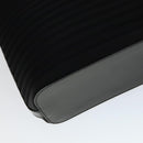 GUCCI Bamboo Hand Bag Nylon 2way Black 000 1705 0588 Auth ep7106-16