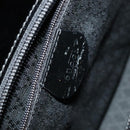 GUCCI Bamboo Hand Bag Nylon 2way Black 000 1705 0588 Auth ep7106-17