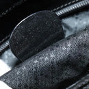 GUCCI Bamboo Hand Bag Nylon 2way Black 000 1705 0588 Auth ep7106-12