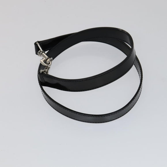 GUCCI Bamboo Hand Bag Nylon 2way Black 000 1705 0588 Auth ep7106