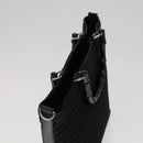 GUCCI Bamboo Hand Bag Nylon 2way Black 000 1705 0588 Auth ep7106-6