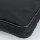 PRADA Shoulder Bag Nylon Black Silver Auth ep7117-14